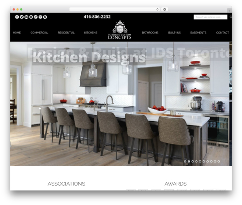 Mito theme WordPress - torontocustomconcepts.com