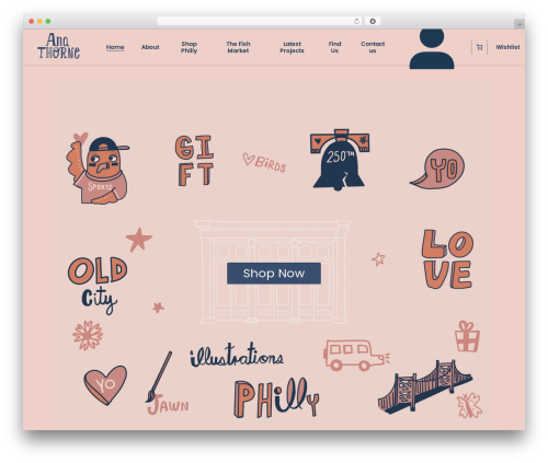 Onea theme WordPress - anathorne.com