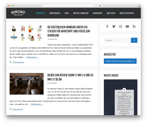 Theme WordPress GeneratePress - neunzehn72.de