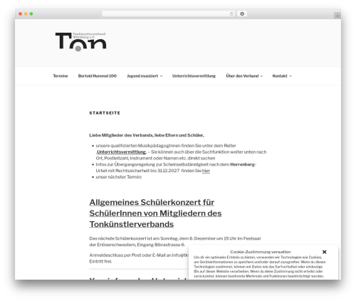 Theme WordPress tkv Theme - tkv-wuerzburg.de