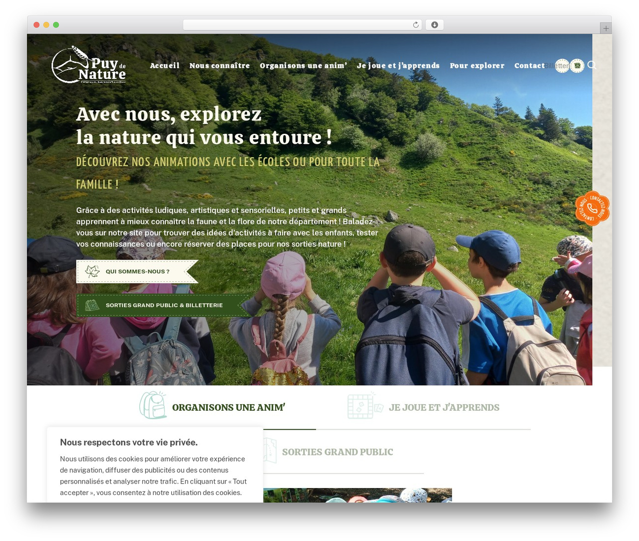 Thème Wordpress best WordPress theme - puydenature.com