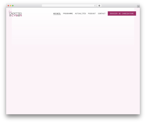 Nectar blocks WordPress plugin - www.les-cadettes-de-la-cyber.org