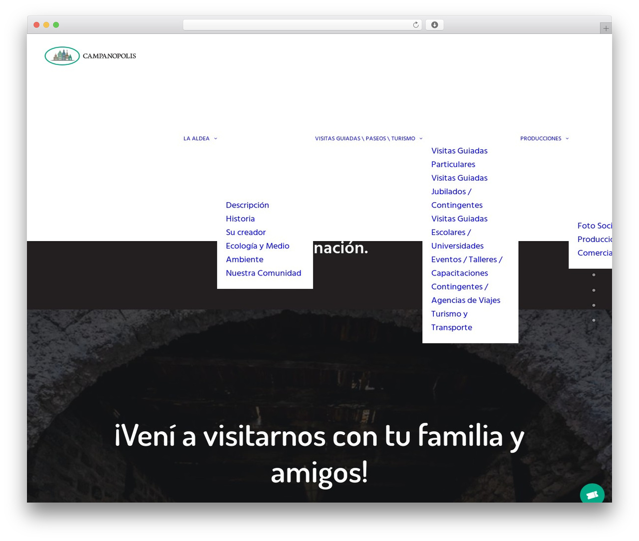 Uncode premium WordPress theme - campanopolis.com.ar