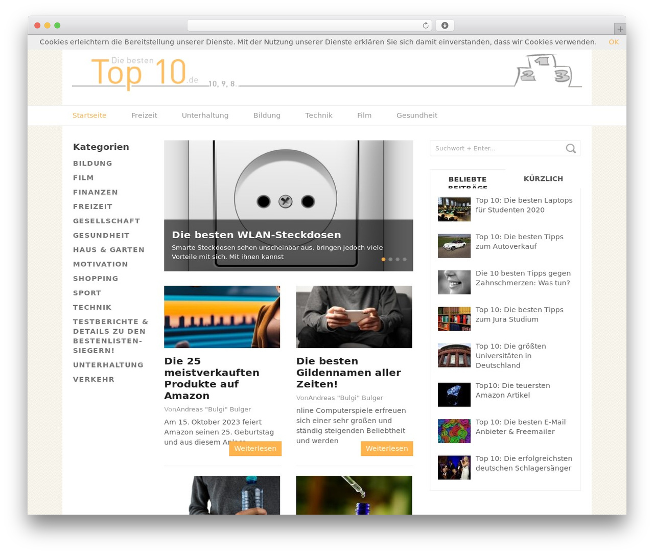 WordPress theme Split - diebestentop10.de WordPress theme Split - diebestentop10.de