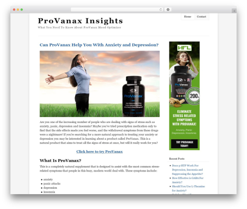 Best WordPress theme Catalyst - provanax.org