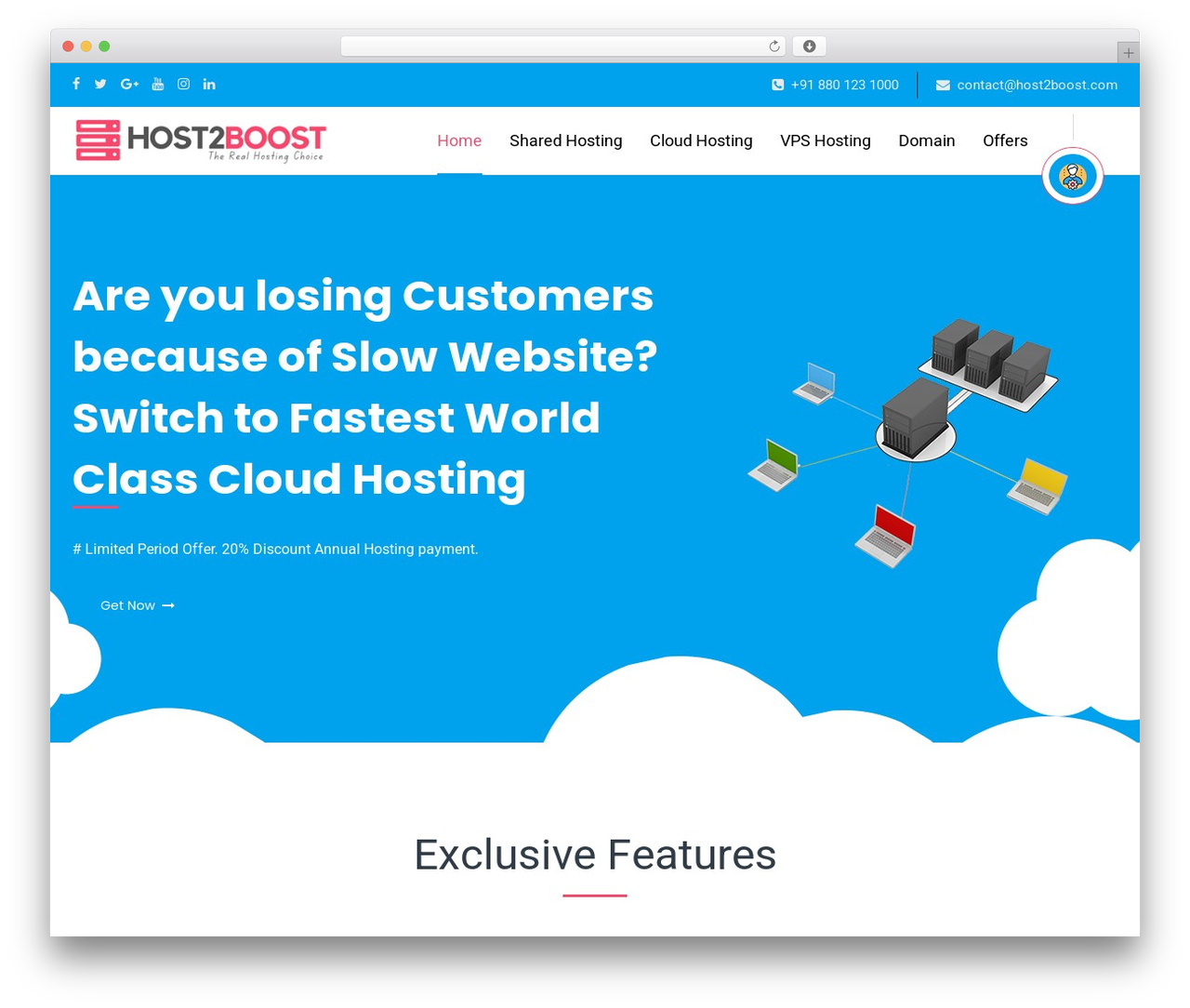 HOST2BOOST WordPress theme - host2boost.com HOST2BOOST WordPress theme - host2boost.com