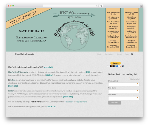 Pl section socialinks WordPress plugin - kingskidsmn.org