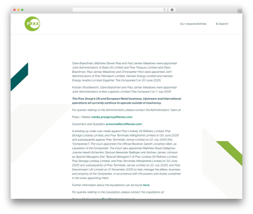 Prax Deep theme WordPress - prax.com