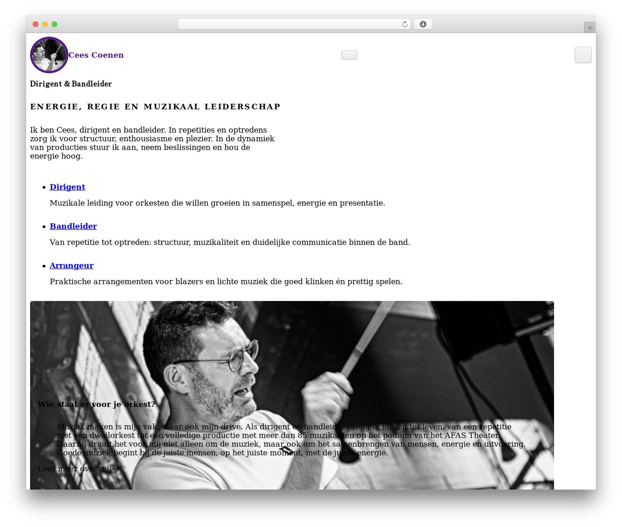 Theme WordPress Etch Theme - www.ceescoenen.nl