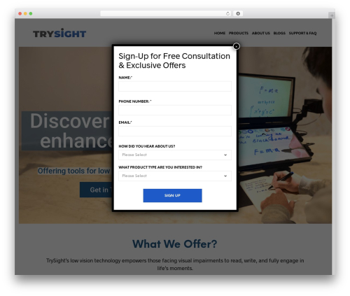 Bb_footer_builder WordPress plugin - trysight.com