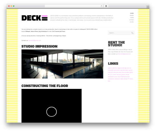 WordPress theme POST - deckdrei.de
