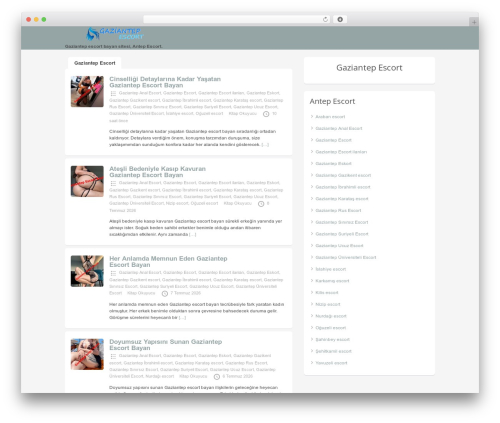 ClassiPress WordPress theme - gaziantepkultur.com