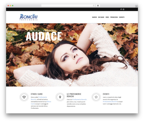 Hellen framework WordPress plugin - ronchiprofumeria.it