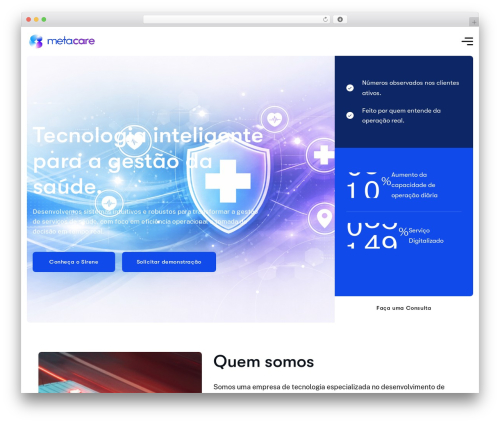 Safebyte WordPress theme - metacareapp.com.br