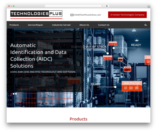 Technologies Plus Theme WordPress theme - techplusonline.com