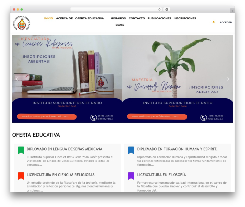 Theme WordPress Masterstudy LMS Starter - institutosuperiorfidesetratio.com