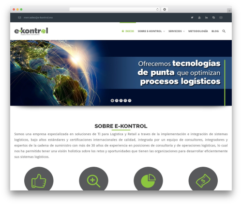 Webuild theme WordPress - e-kontrol.mx