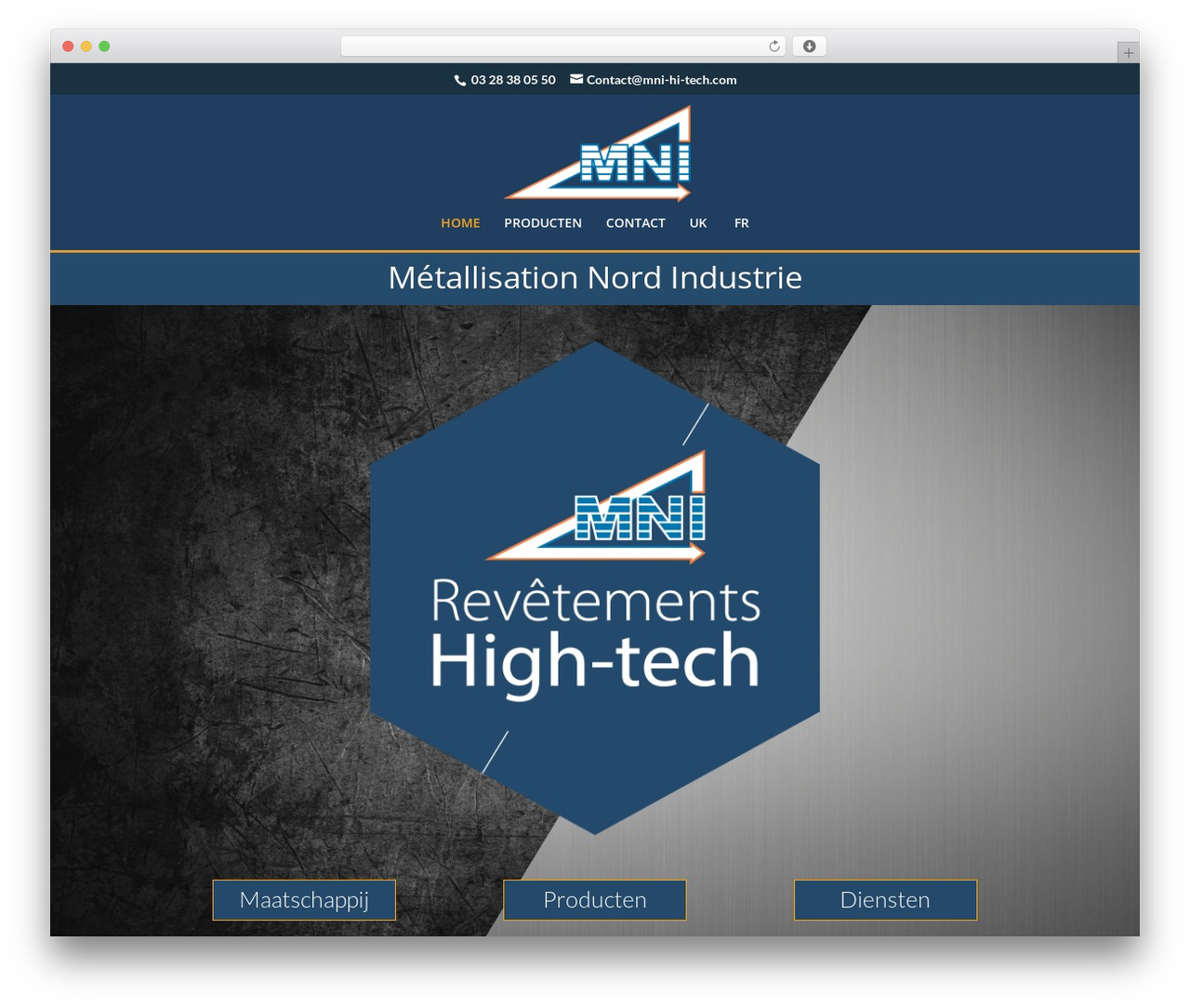 WordPress theme Divi - mni-hi-tech.be