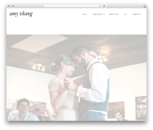 WordPress theme Prime - amyzhang.info