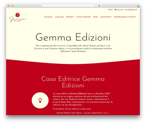 Angle premium WordPress theme - gemmaedizioni.it