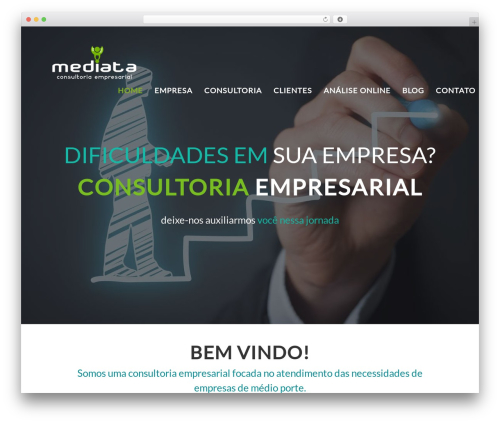 cherry theme WordPress - mediataconsultoria.com.br