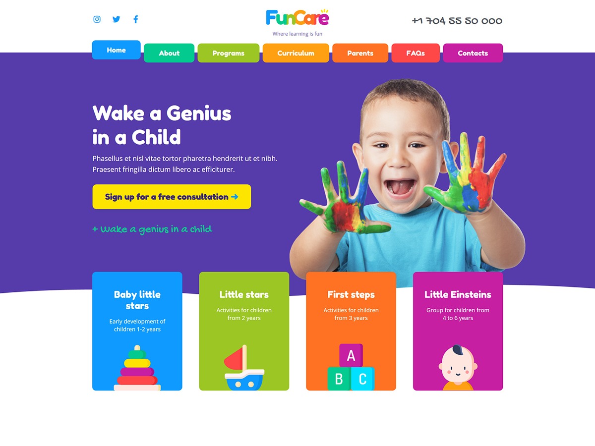 Funcare premium WordPress theme