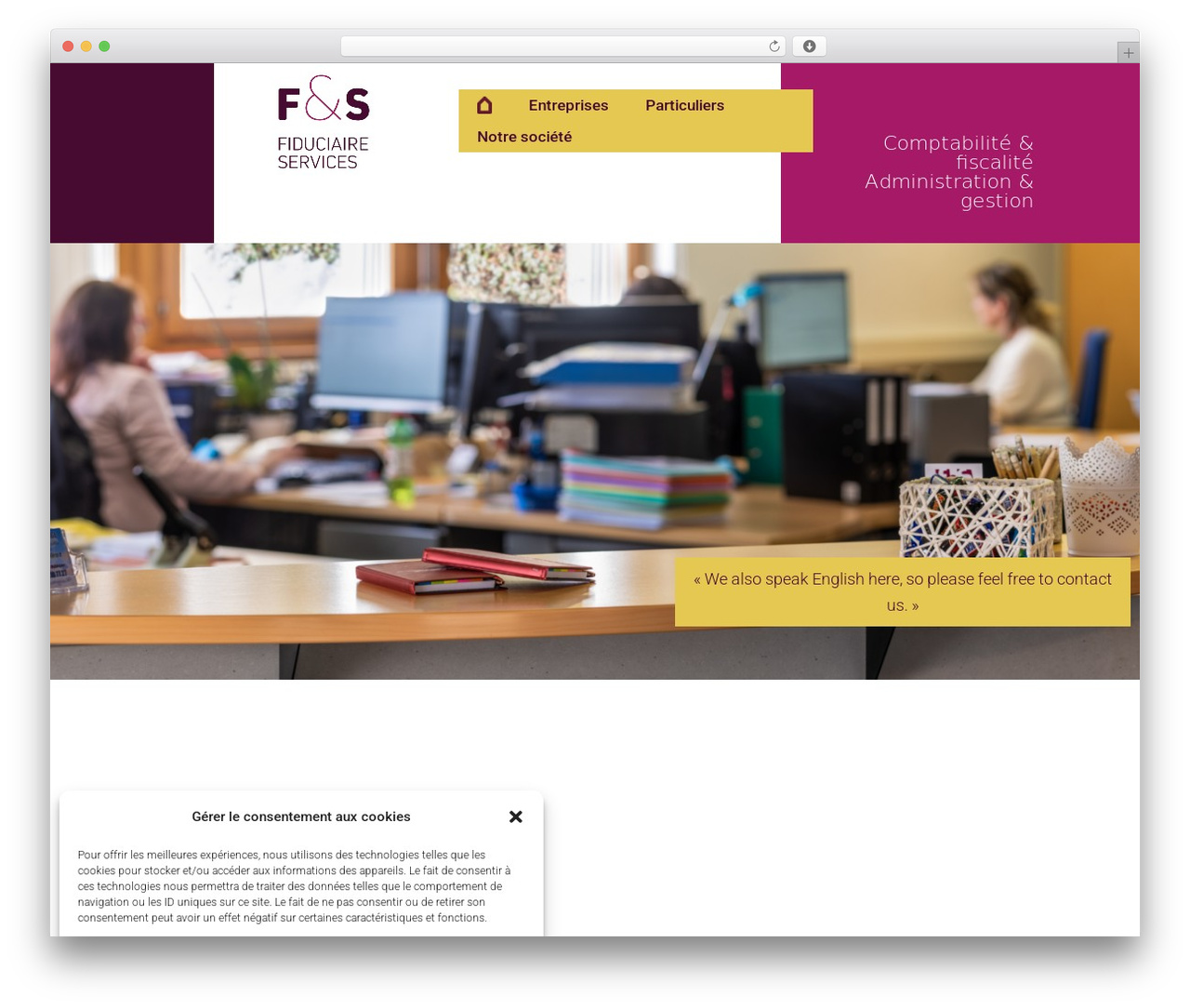 Hello Elementor WordPress theme - fidservices.ch