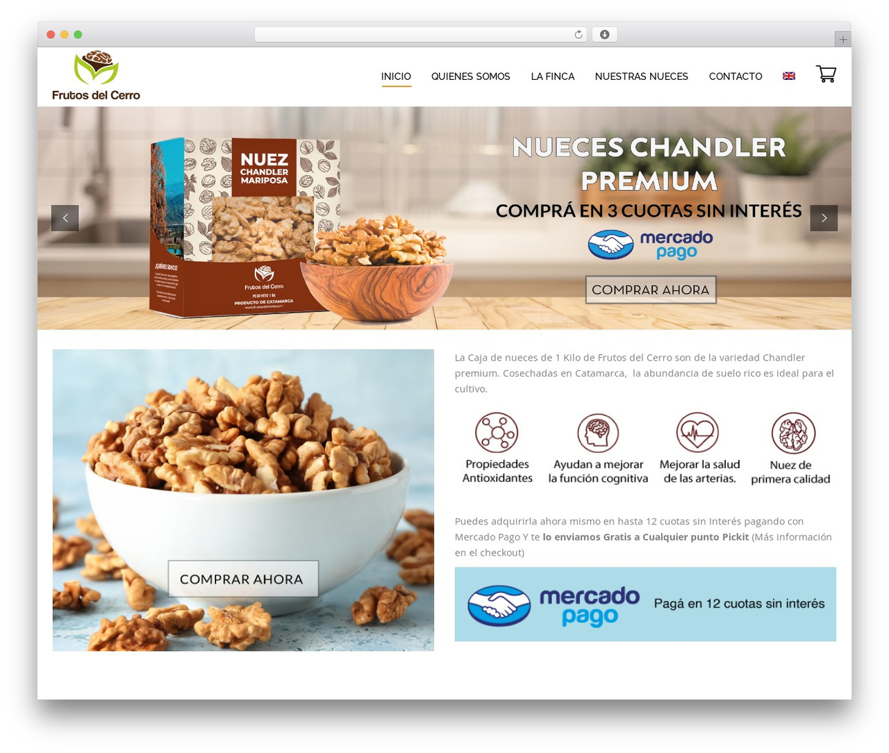 Hood Theme top WordPress theme - frutosdelcerro.com
