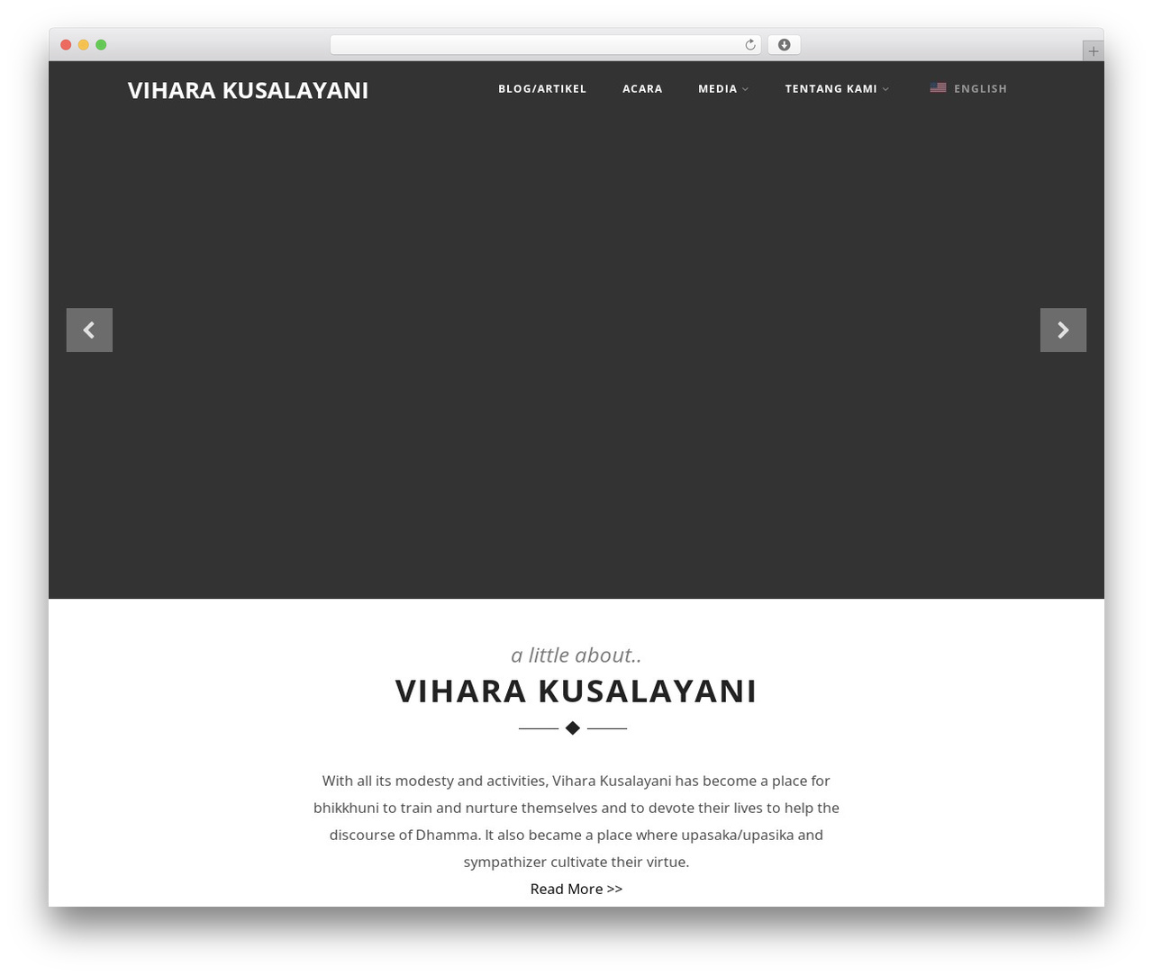 Optimizer WordPress theme - wismakusalayani.org