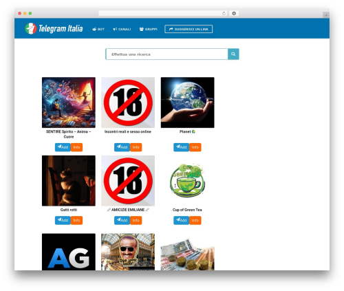 Showcase WP WordPress theme - telegramitalia.it Showcase WP WordPress theme - telegramitalia.it