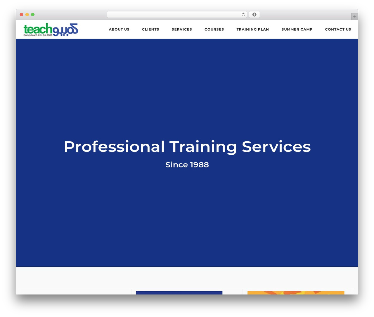 SiteOrigin Corp WordPress theme - computeach.jo