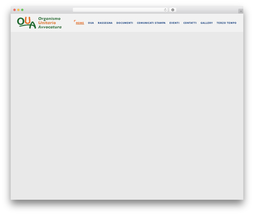 Structure top WordPress theme - oua.it