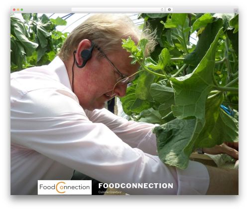 Theme Coder food WordPress theme - foodconnect.de
