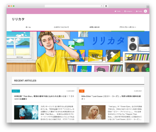 Theme WordPress COLORS by DigiPress - ririkata.com