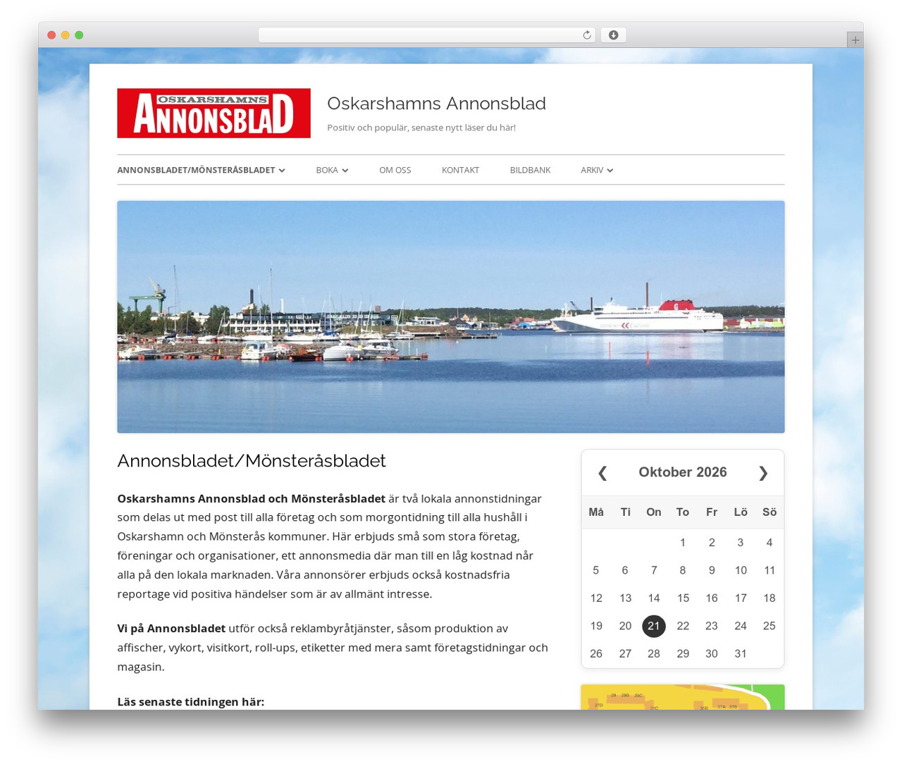 Tiny Framework WordPress theme design - oskarshamnsannonsblad.se Tiny Framework WordPress theme design - oskarshamnsannonsblad.se
