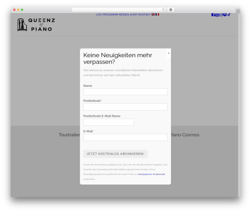 Uncode js_composer WordPress plugin - queenz-of-piano.de