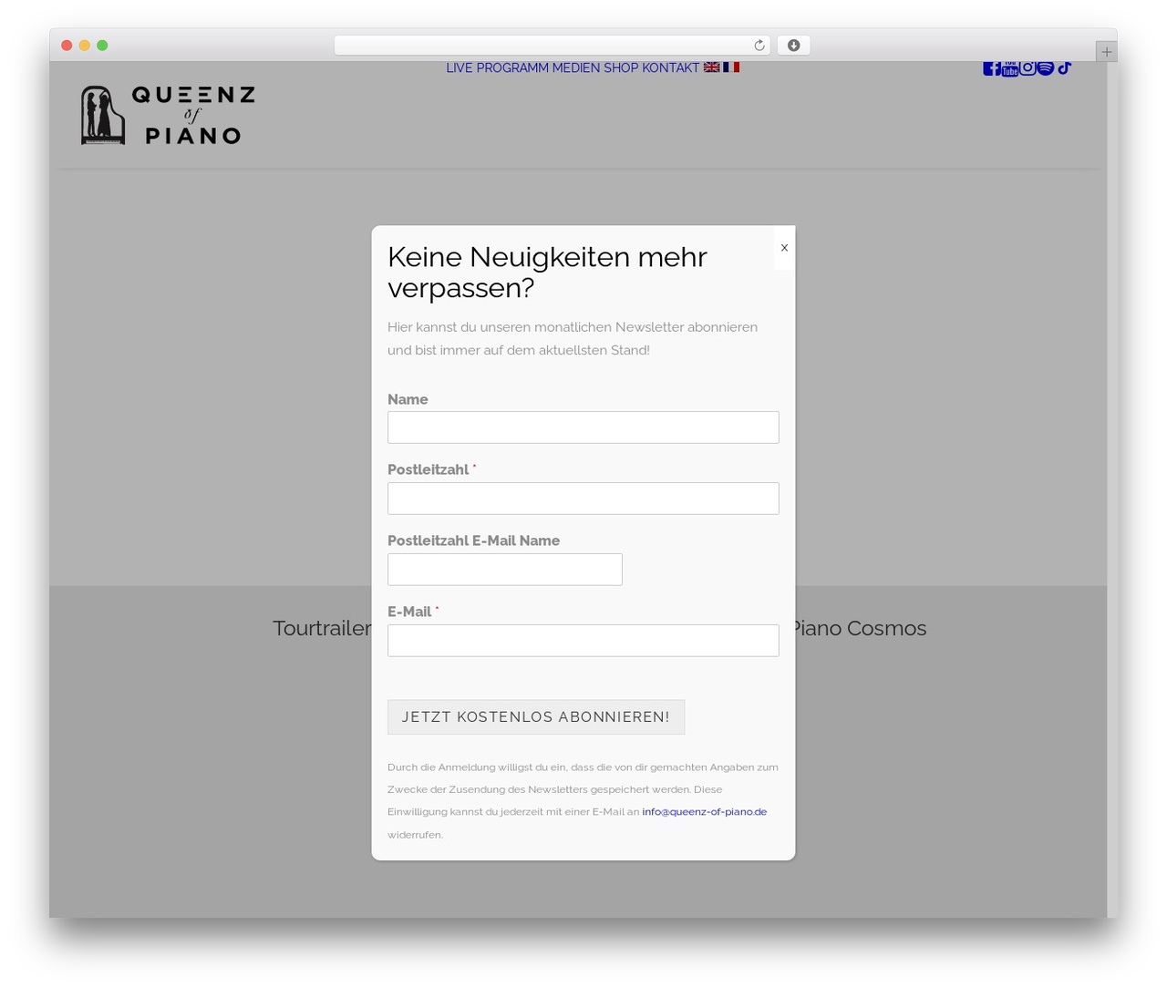 Uncode WordPress theme - queenz-of-piano.de Uncode WordPress theme - queenz-of-piano.de