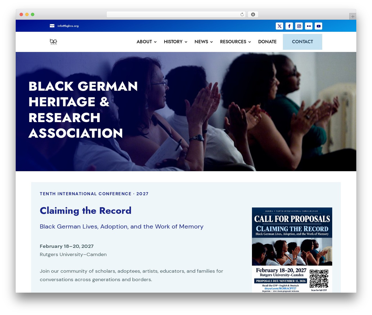 WordPress theme Divi - bghra.org