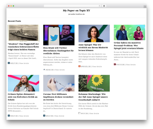 WordPress theme GridMax - papertise.com WordPress theme GridMax - papertise.com