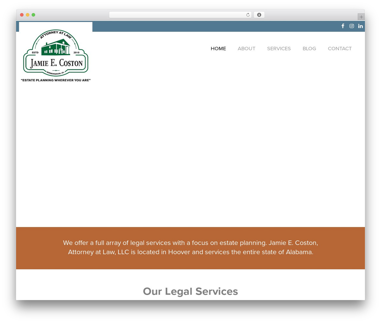 Create WordPress theme - jamiecostonlaw.com Create WordPress theme - jamiecostonlaw.com