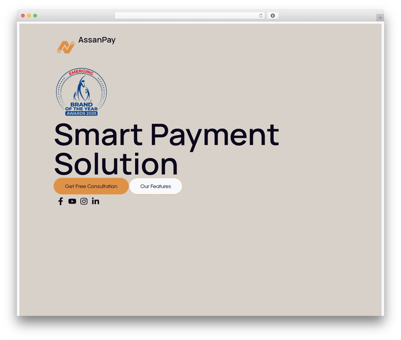Hello Elementor Child WP theme - assanpay.com