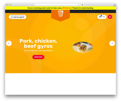 Lafka best WordPress theme - thedonerbar.com