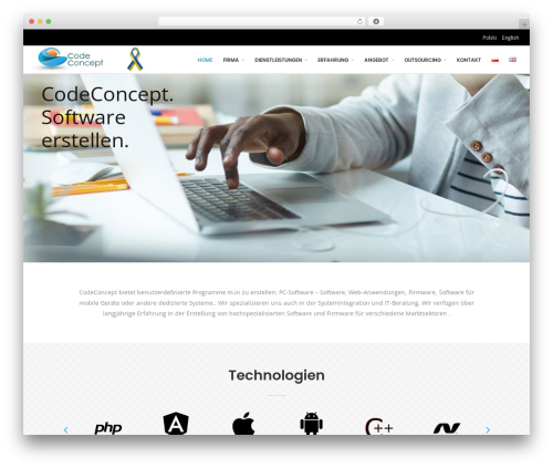 NODE WordPress theme - codeconcept24.de