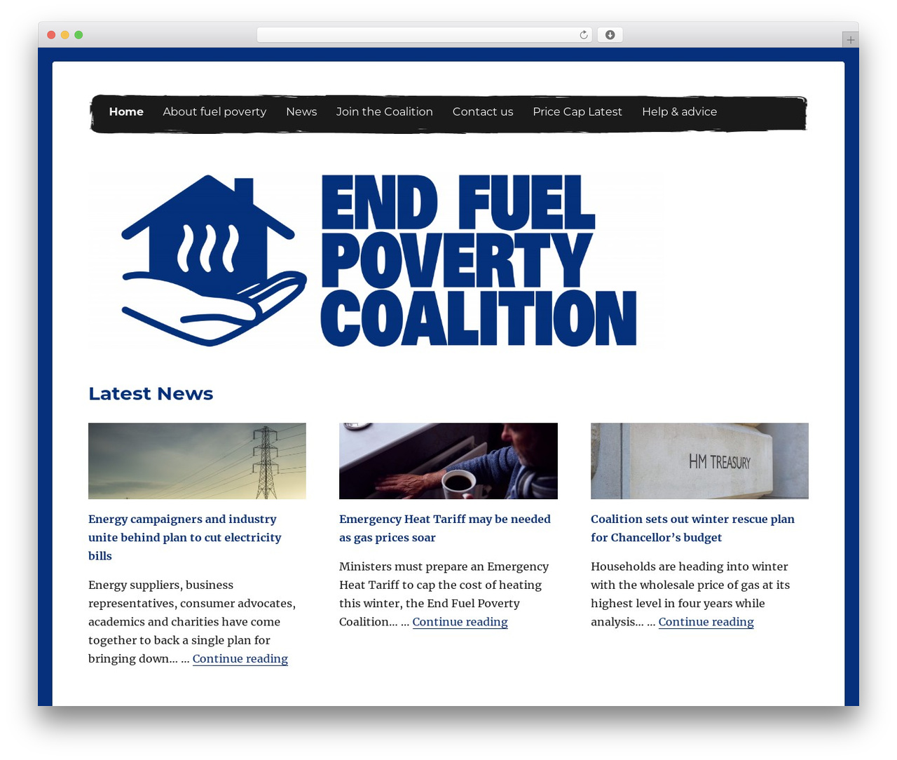 EFPC Theme WordPress theme design - endfuelpoverty.org.uk EFPC Theme WordPress theme design - endfuelpoverty.org.uk