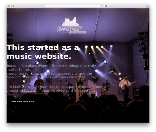 Hello Elementor WordPress theme - weilthing.com