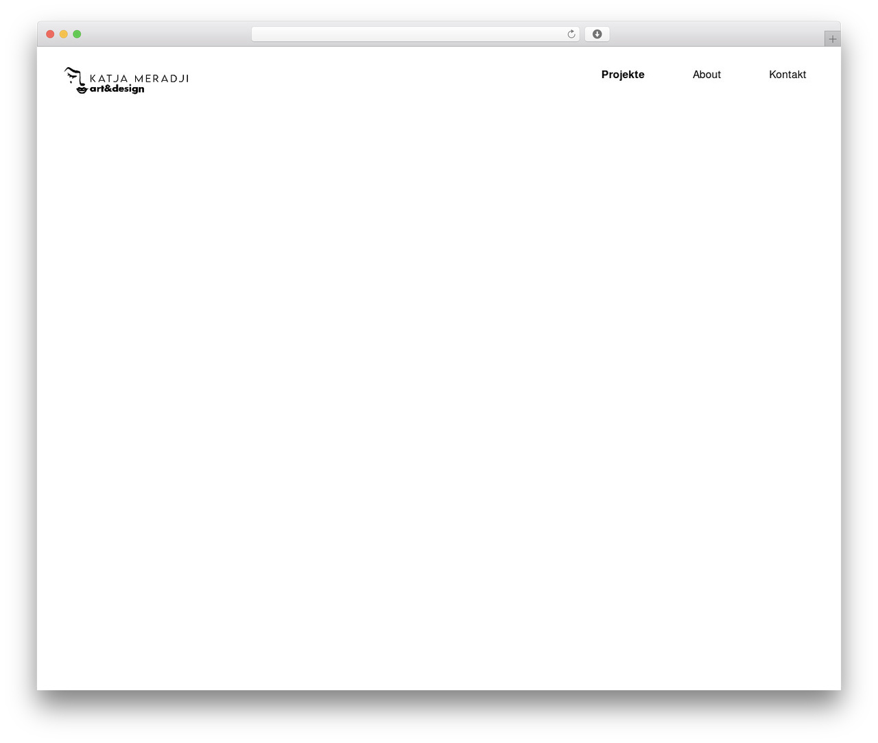 Remake WordPress theme - katjameradji.de Remake WordPress theme - katjameradji.de