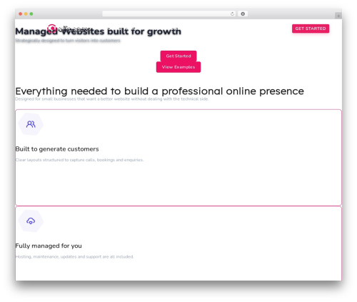 Theme WordPress Techwind - altocom.com