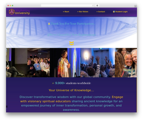 Theme WordPress ThemeBuilder Theme - chakrahealingsystem.com