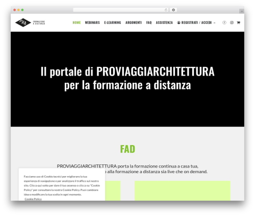Woo events WordPress plugin - fad.proviaggiarchitettura.com