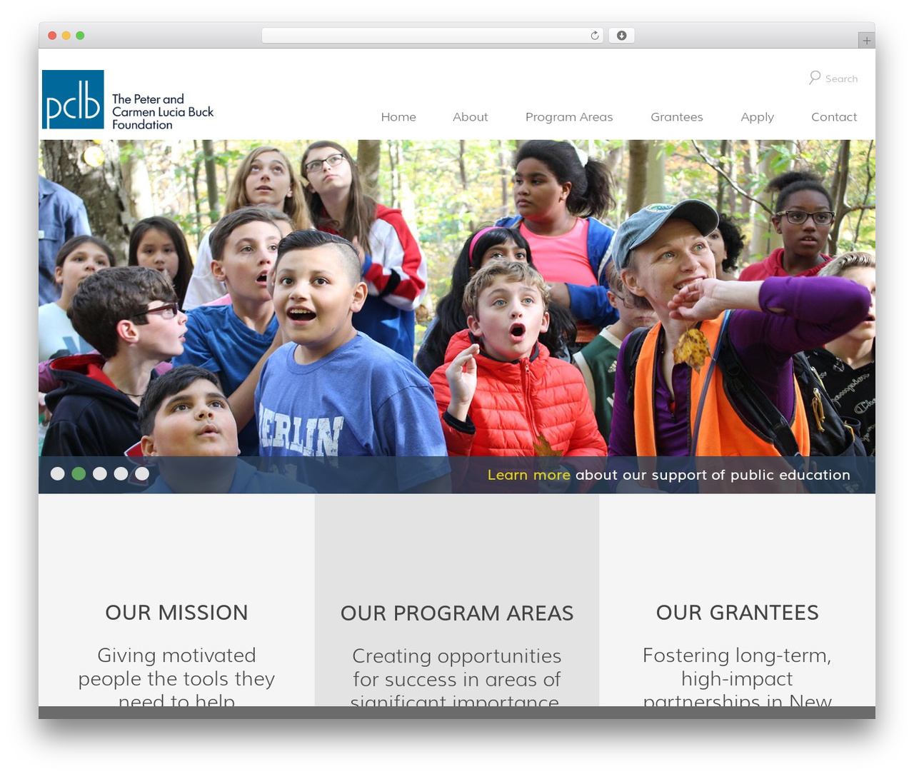 Web Builder theme WordPress - pclbfoundation.org